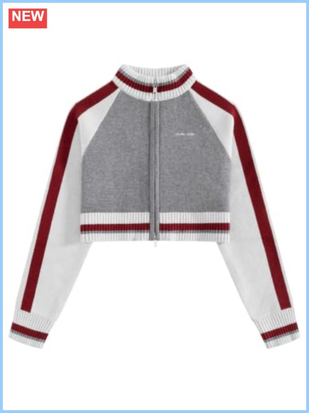 Aelfric Eden Women Zip Up Cardigan Sweater Long Sleeve Knit Crop Cardigan